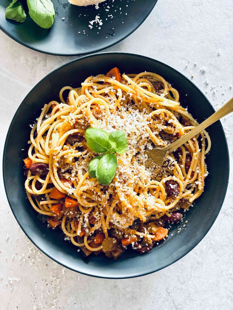 vegetable ragu with miso