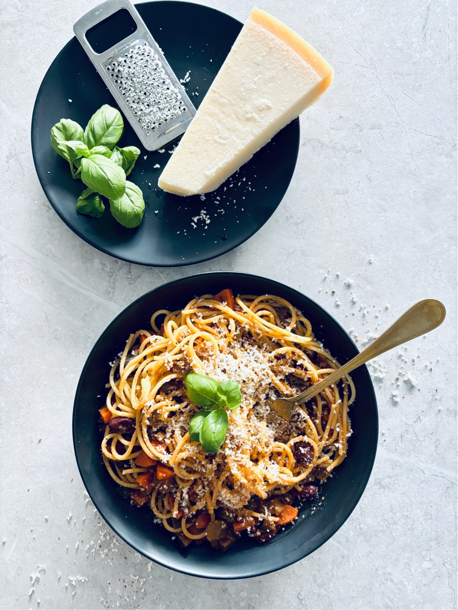 vegetable ragu with miso