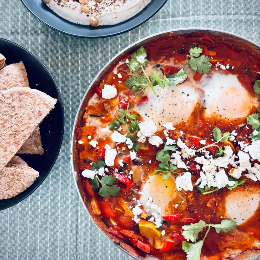 black bean shakshuka